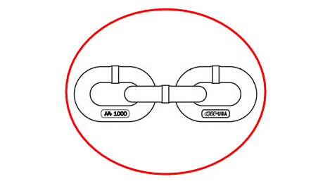 COLUMBUS McKINNON  -  Lifting chain – Grade 100