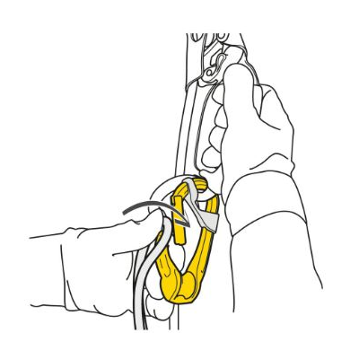 Mousqueton-poulie Petzl ROLLCLIP A
