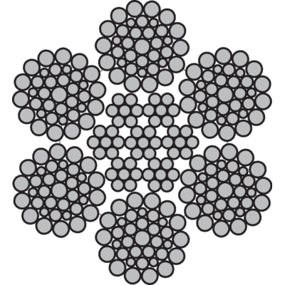 Steel Wire Rope 6x36WS-IWRC