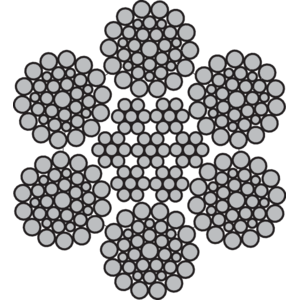 Steel Wire Rope 6x36WS-IWRC