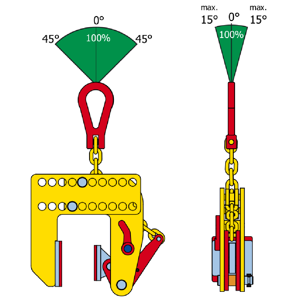 Vertical Non-Marking Lifting Clamp Terrier TNMK