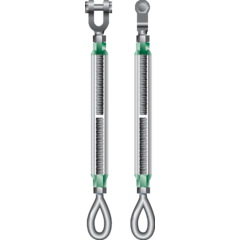 Turnbuckles Eye - Jaw Green Pin® G-6315