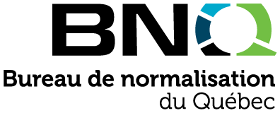 Bureau de normalisation du Québec Official logo of the Bureau de normalisation du Québec (BNQ)
