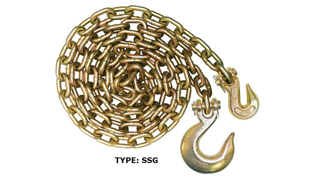 1. ASSEMBLY WITH 1/4 CHAIN
