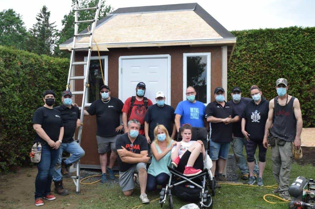 Groupe Lam-É St-Pierre vient en aide à Katou, atteinte du syndrome Temple Baraister!