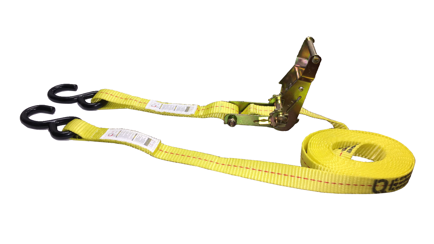 1 IN. TIE-DOWN STRAPS 'S' HOOK