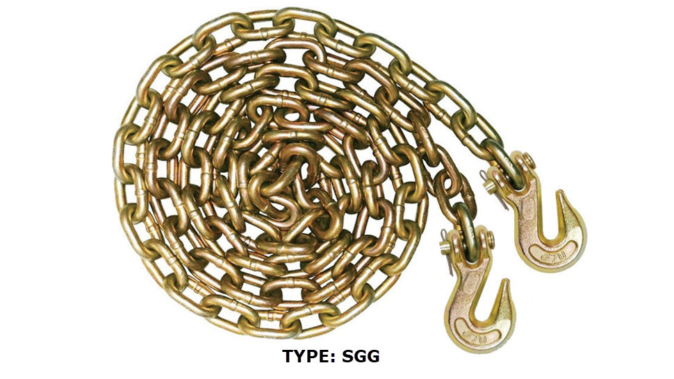 1. ASSEMBLY WITH 1/4 CHAIN