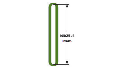 Élingue ronde – Modèle L (LQL)