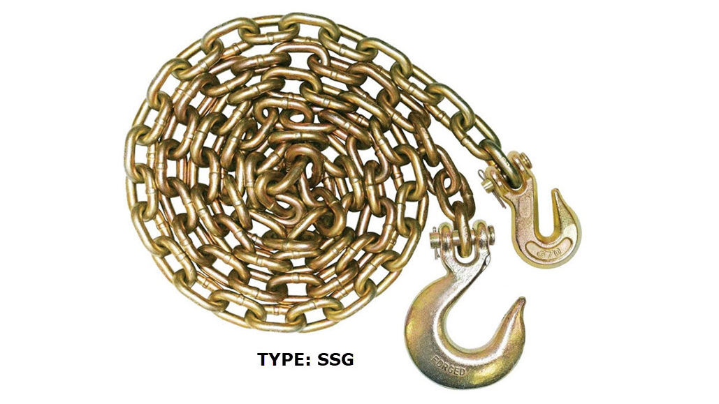 3. ASSEMBLY WITH 3/8 CHAIN