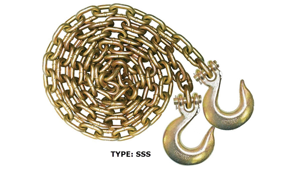3. ASSEMBLY WITH 3/8 CHAIN