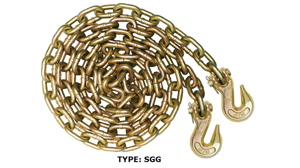 3. ASSEMBLY WITH 3/8 CHAIN